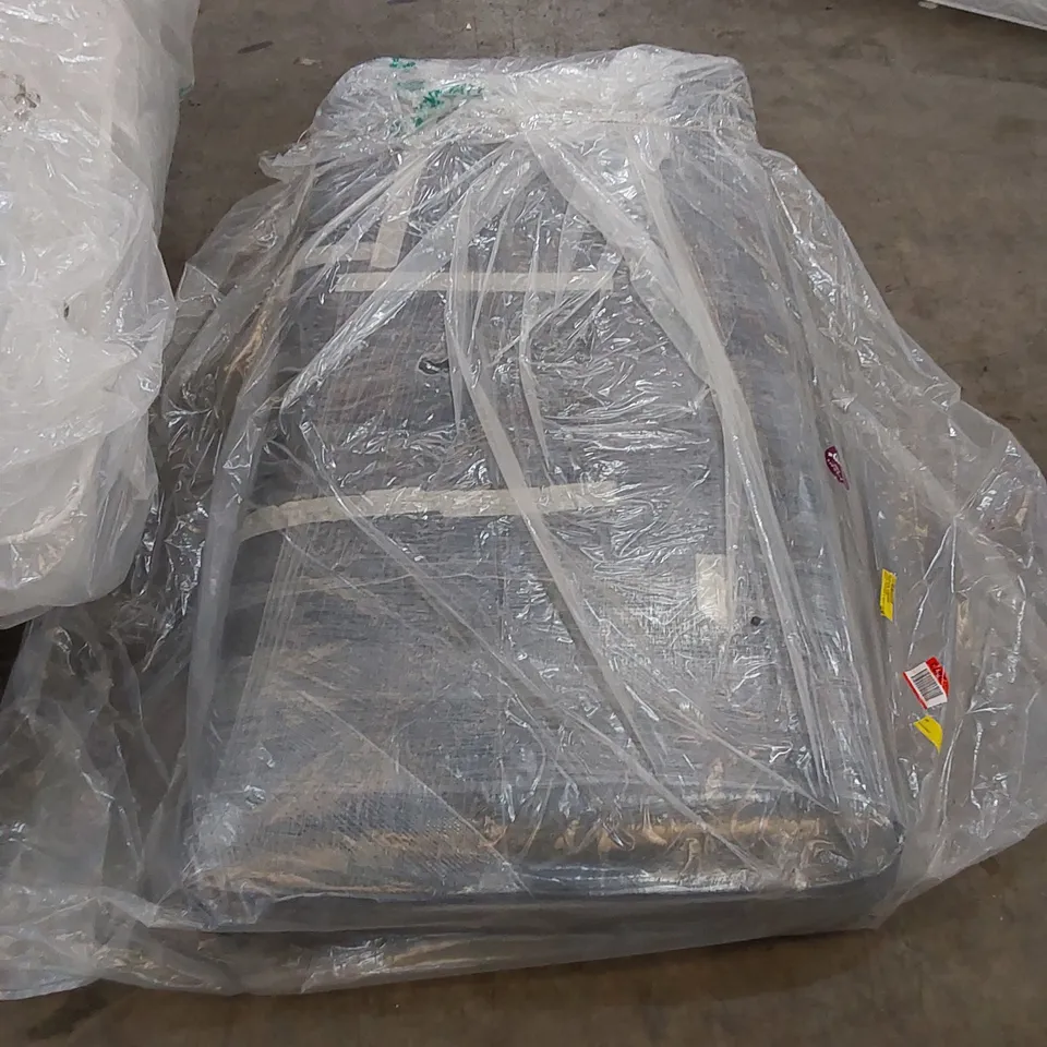 QUALITY BAGGED 3FT SINGLE HYBRID FIBRE FOAM OPEN COIL MATTRESS 