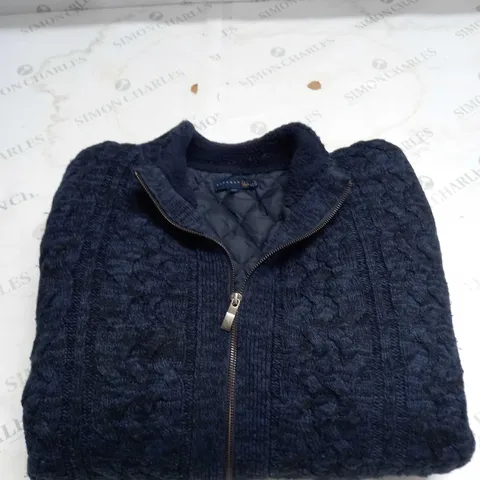 LINCOLN QUILTED FLEECE JACKET - SIZE XL