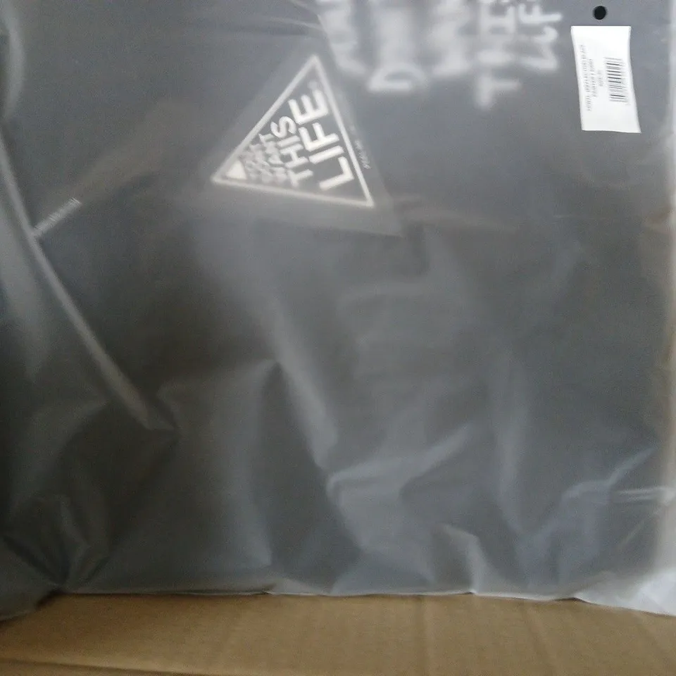 BOX OF APPROXIMATELY 20 YOU DON'T WANT THIS LIFE REFLECTIVE PAINTER T-SHIRTS IN BLACK SIZE XL