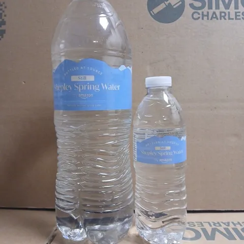 APPROXIMATELY 5 BOTTLES OF SHEPLEY SPRING WATER (500ML & 2L)
