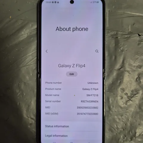 SAMSUNG GALAXY Z FLIP 4 SMARTPHONE