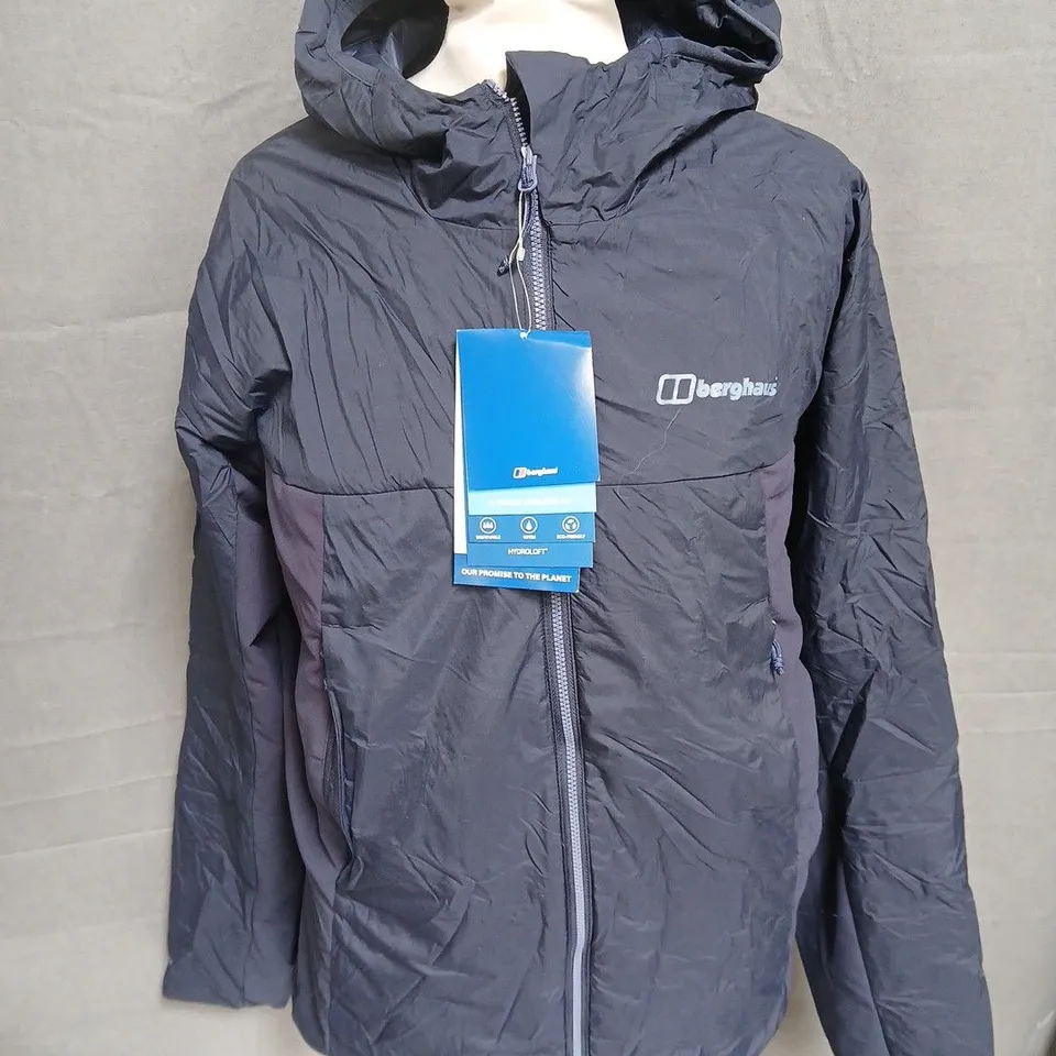 BERGHAUS MENS TANGRA INSULTED JACKET IN BLUE - UK S