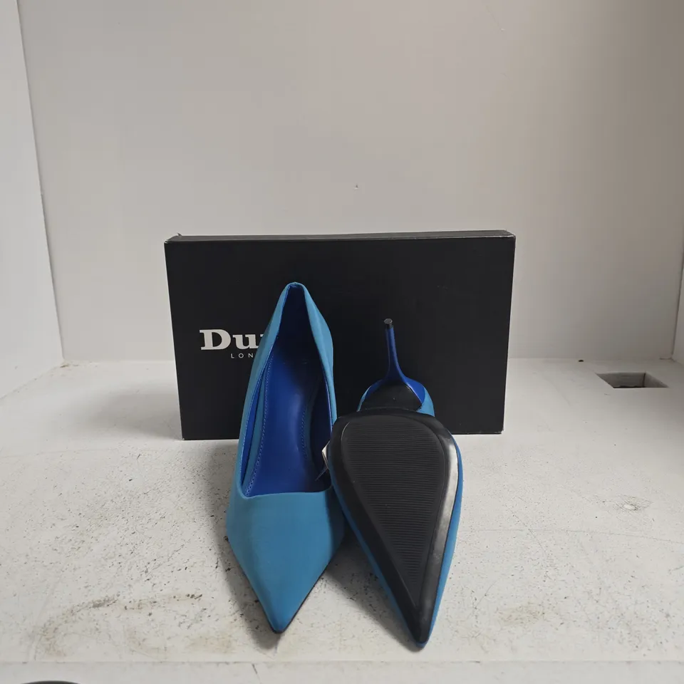MANGO BLUE STILETTO HEEL – WOMEN'S, (EU 41) – BOXED