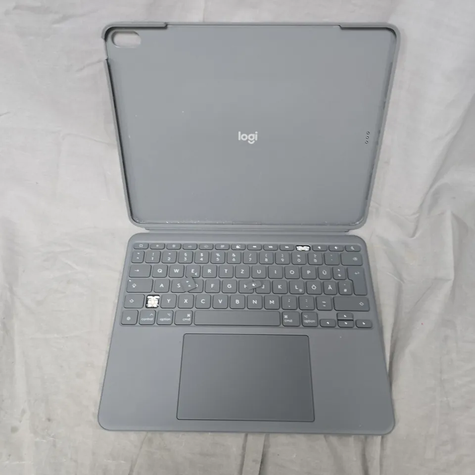 BOXED LOGITECH COMBO TOUCH IPAD AIR 13-INCH (M2) CASE (DEU LAYOUT)