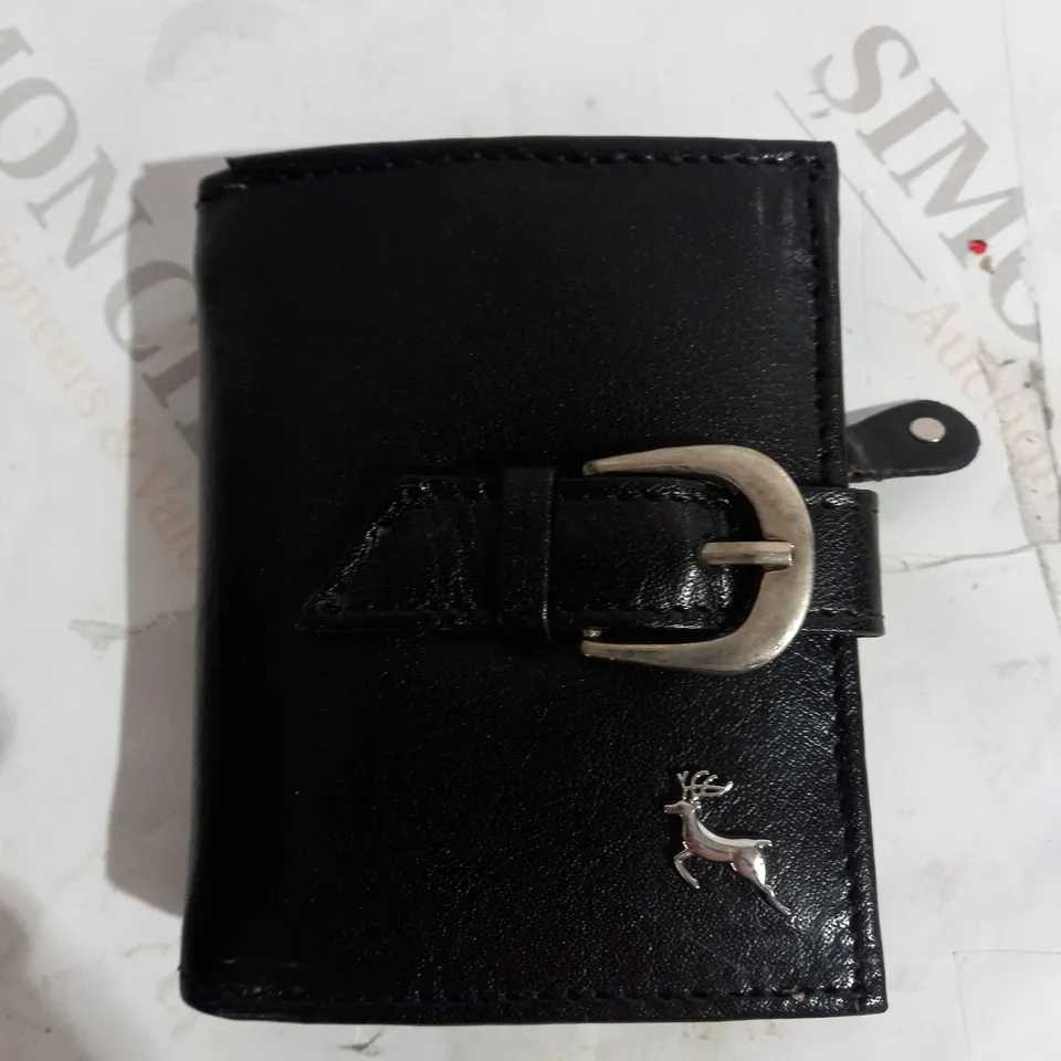 ASHWOOD LEATHER RFID BUCKLED PURSE 