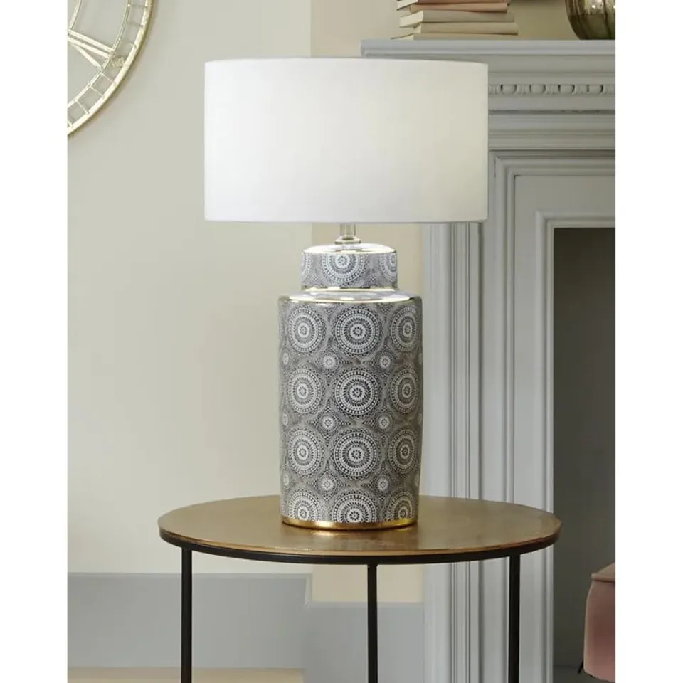 BOXED FREGOSO 49cm TABLE LAMP (1 BOX)