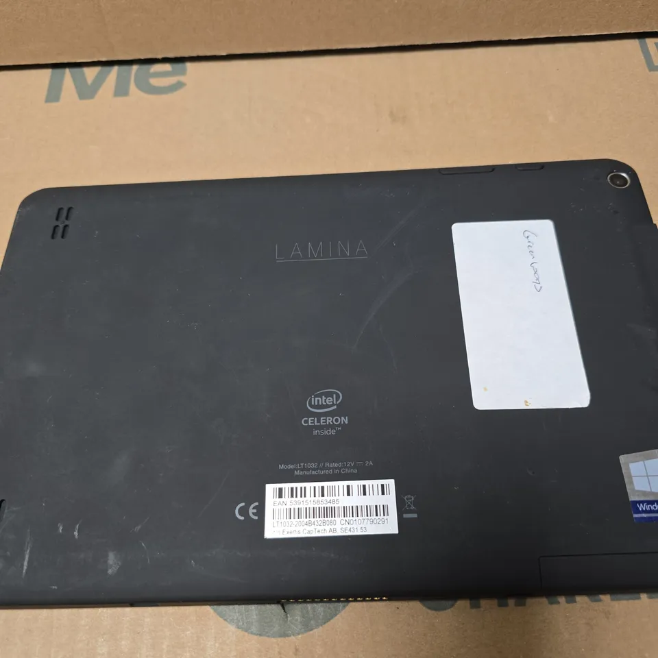 LAMINA MODEL LT1032 BLACK TABLET