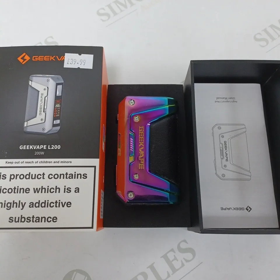 BOXED GEEKVAPE L200 200W E-CIG