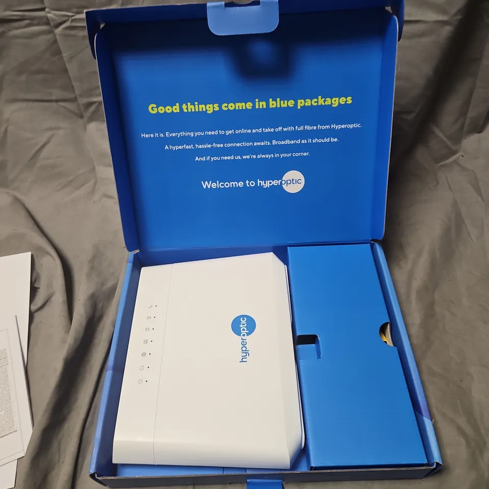 HYPERHUB ROUTER BY HYPEROPTIC – BOXED