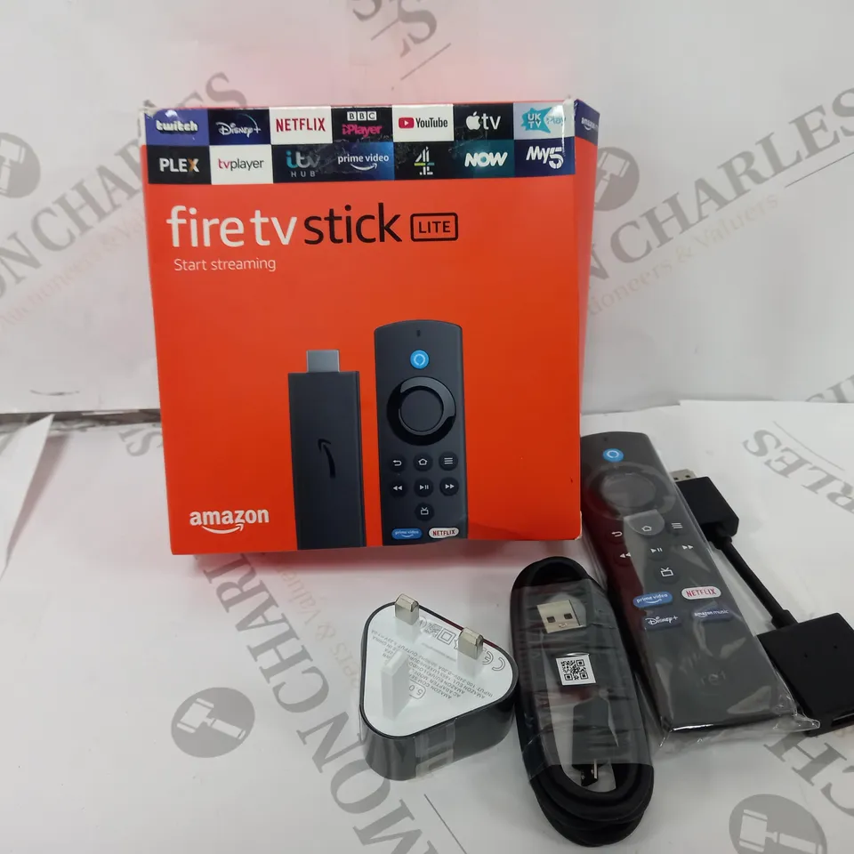 BOXED AMAZON FIRE TV STICK LITE