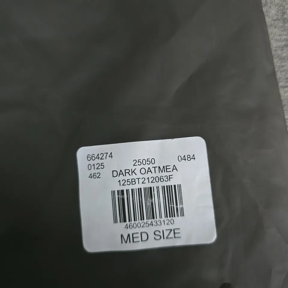 ESSENTIALS FEAR OF GOD DARK OATMEAL T-SHIRT, UK M