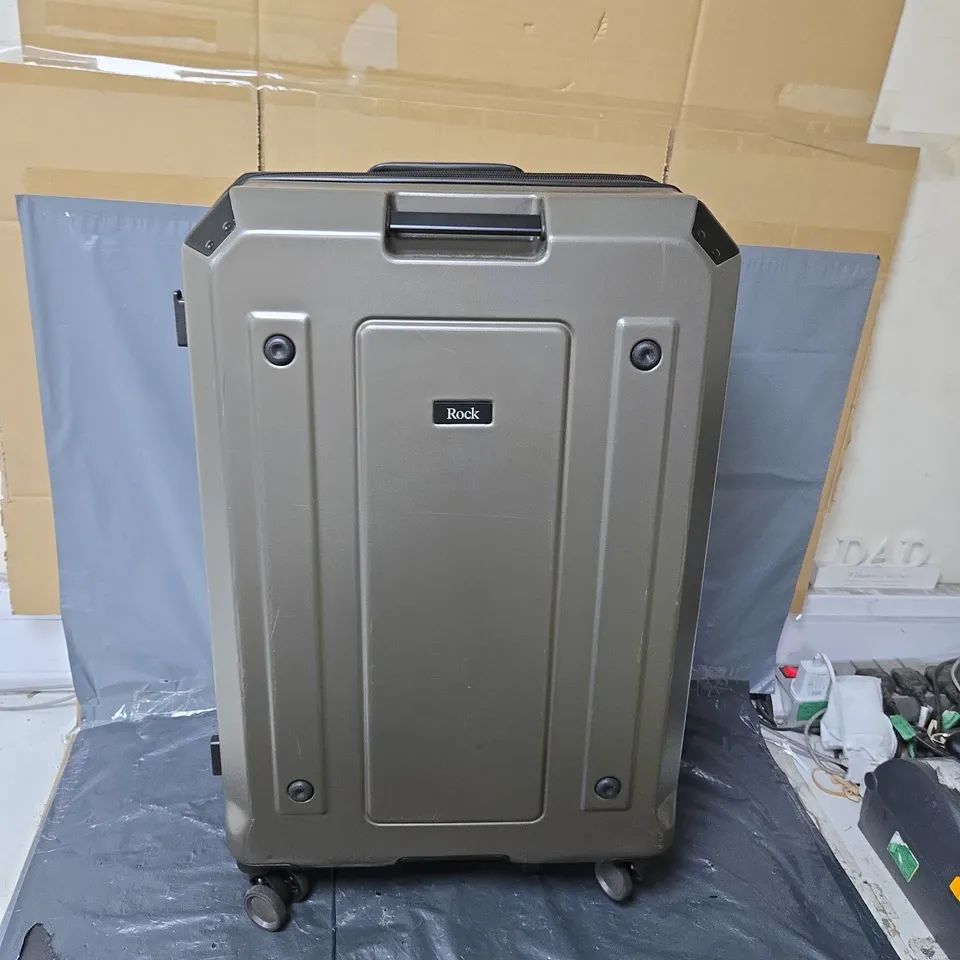 ROCK LUGGAGE ALPINE LARGE SUITCASE - CHARCOAL