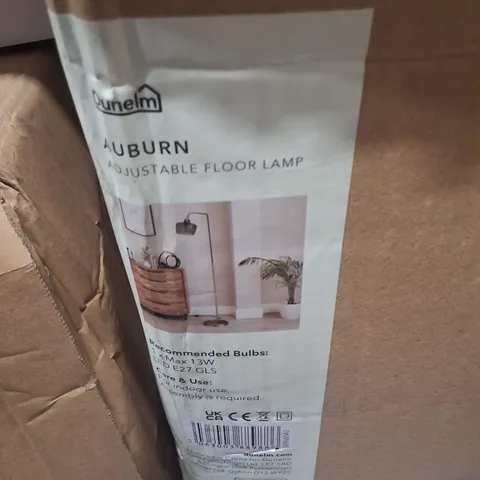 BOXED DUNELM AUBURN ADJUSTABLE FLOOR LAMP
