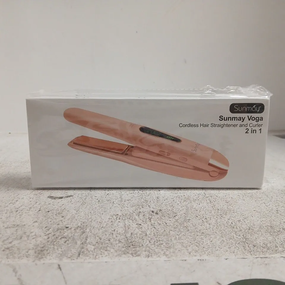 SUNMAY VOGA CORDLESS HAIR STRAIGHTENER AND CURLER 2 IN 1