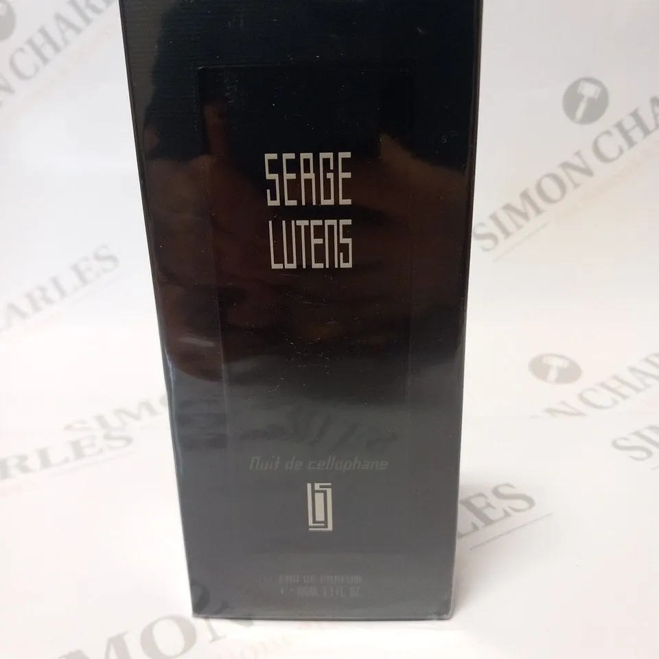 BOXED AND SEALED SERGE LUTENS NUIT DE CELLOPHANE EAU DE PARFUM 100ML