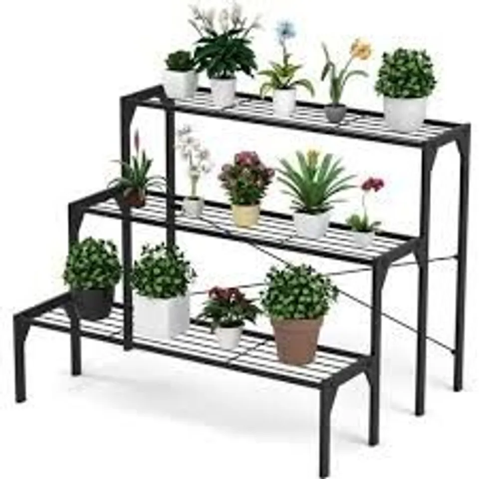 BOXED COSTWAY 3 TIER STEEL PLANT STAND