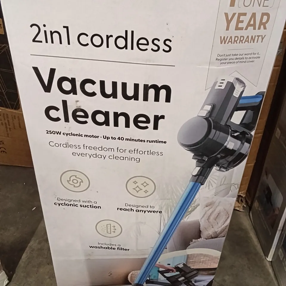 BOXED KEPLIN 2IN1 CORDLESS VACUUM CLEANER 