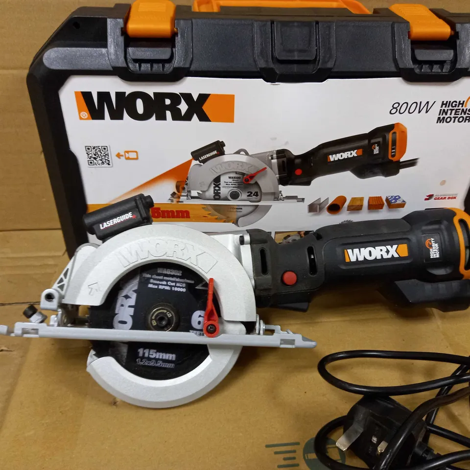 WORX WX437 XL 800W WORXSAW COMPACT CIRCULAR SAW, 42.5 MM