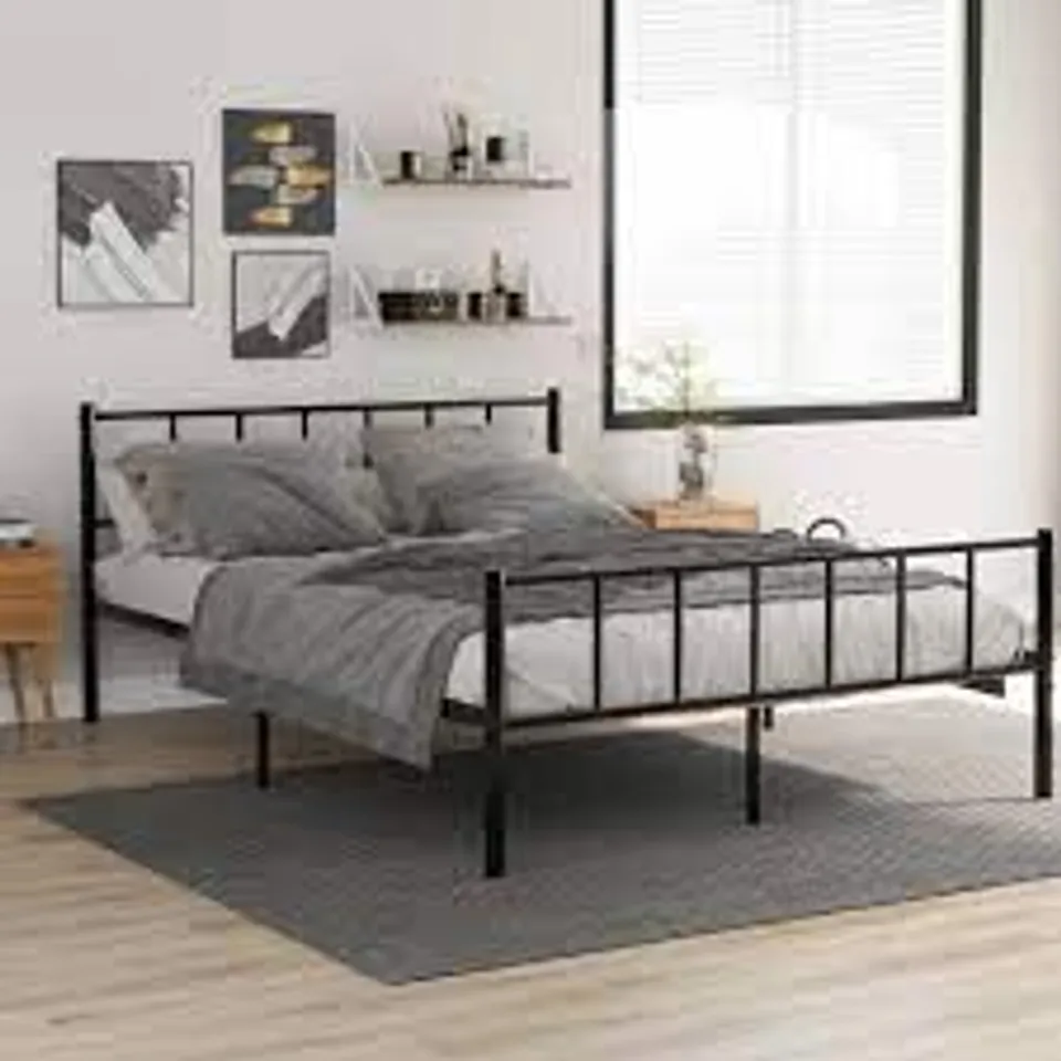 AYRIEL BED FRAME DOUBLE 4'6"