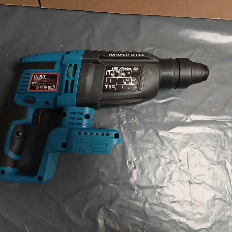 TQOQT HAMMER DRILL – PORTABLE CORDLESS DRILL, BLUE