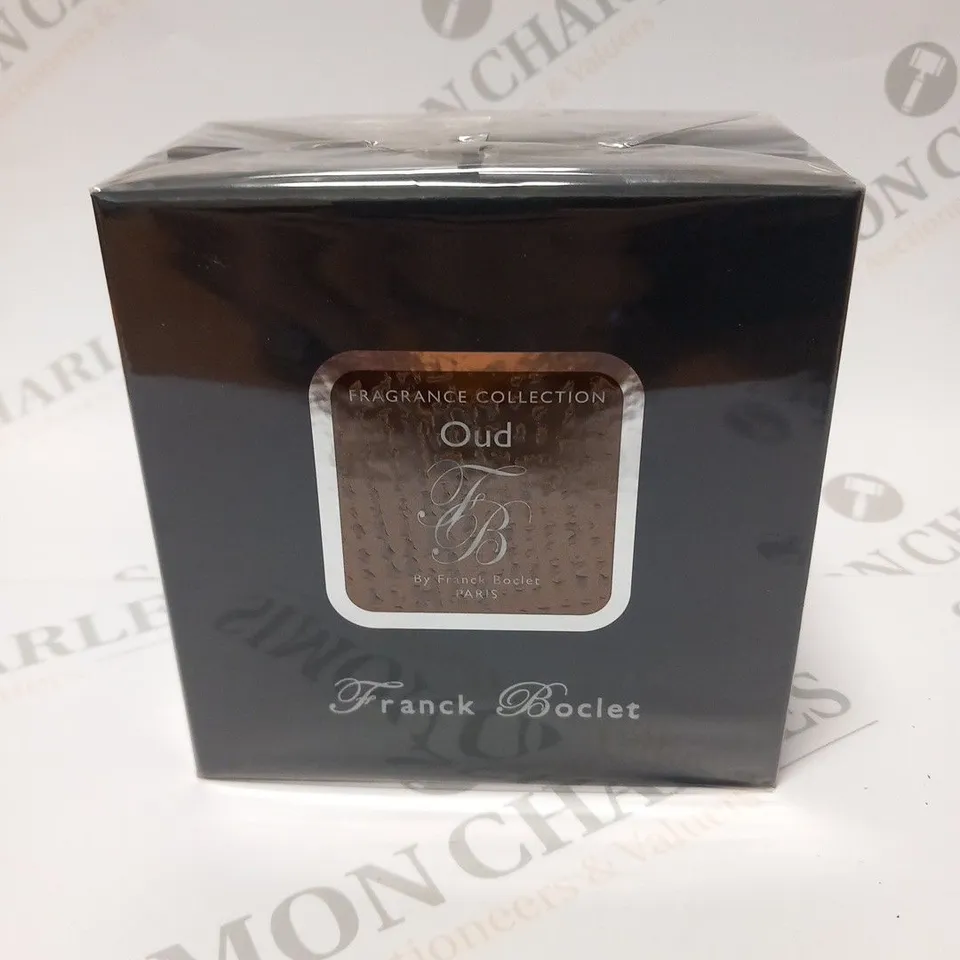 BOXED AND SEALED FRANCK BOCLET FRAGRANCE COLLECTION OUD EAU DE PARFUM 100ML