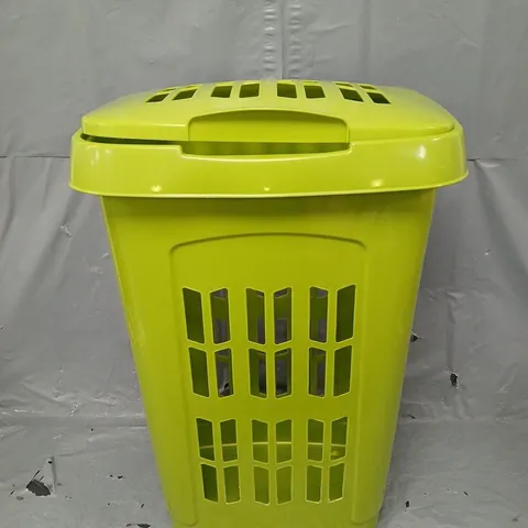 GREEN LAUNDRY BASKET - COLLECTION ONLY