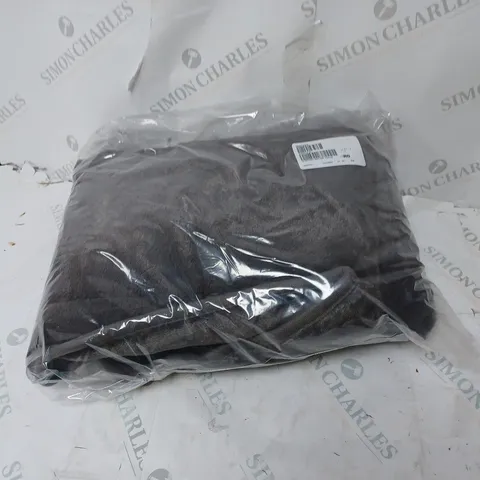 COZEE HOME VELVETSOFT HEATED THROW IN CHARCOAL 