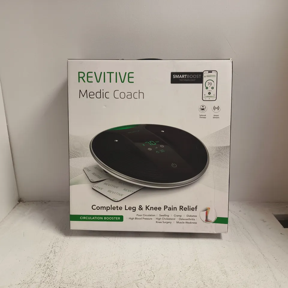 BOXED REVITIVE MEDIC COACH CIRCULATION BOOSTER