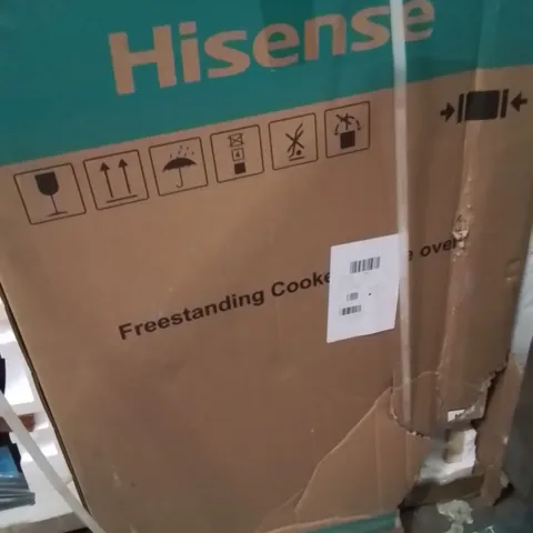 BOXED HISENSE BLACK ELECTRIC COOKER HDE3211BBUK
