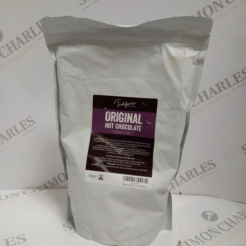 SEALED CHOCOLATE INDULGENCE COLLECTION ORIGINAL HOT CHOCOLATE - 1KG