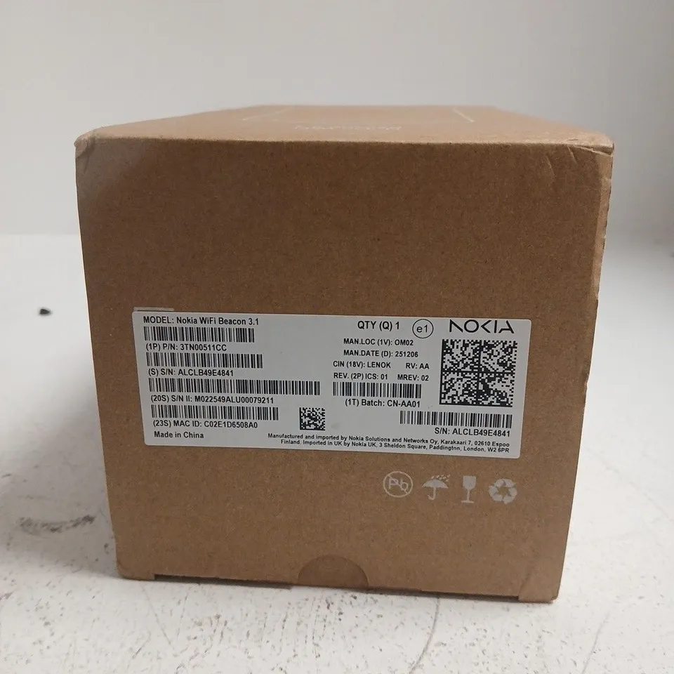 NOKIA WIFI BEACON 3.1 – BOXED MESH ROUTER