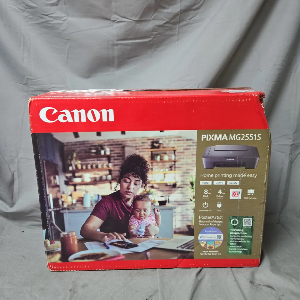 Canon PIXMA MG2551S A4 MFP Printer – Boxed