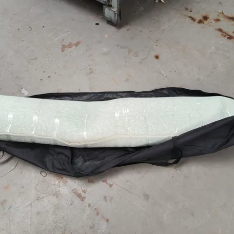 GREEN PADDED MAT FOR OUTDOOR/PET USE IN BLACK CARRY CASE (APPROX 130IN WIDTH)