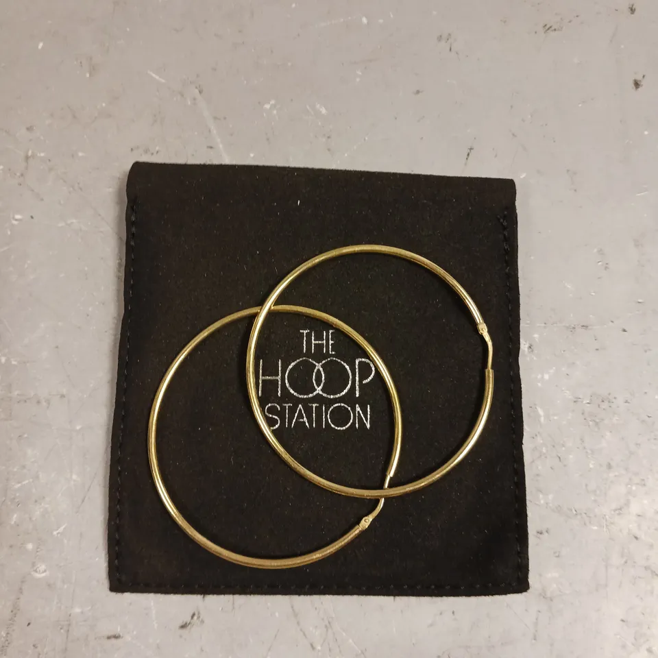 GEORGIANA SCOTT HOOP STATION HOOP EARRINGS 