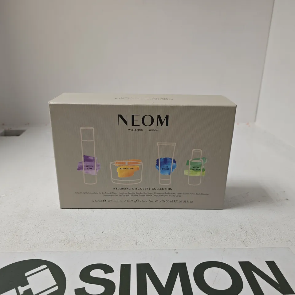 NEOM WELLBEING DISCOVERY COLLECTION 4 ITEM GIFT SET