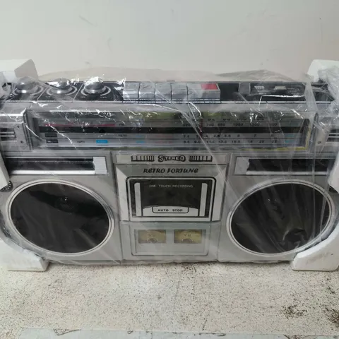 RETRO FORTUNE STEREO BOOMBOX 