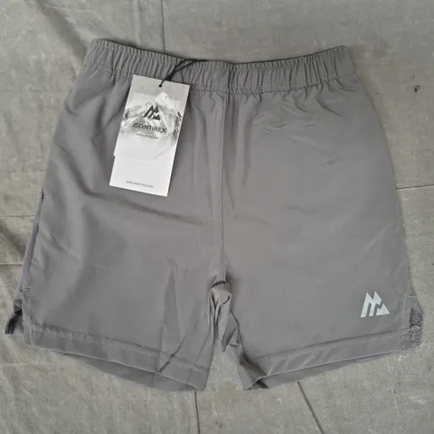 MONTIREX JUNIOR FLY SHORTS IN CEMENT GREY SIZE 8-9