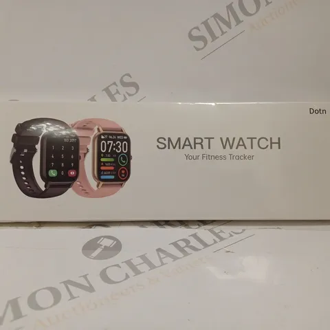 BOXED SEALED DOTN P66 FITNESS TRACKER SMART WATCH IN BLUE