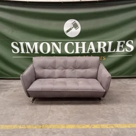 QUALITY DESIGNER ITALIAN MADE SEVILLE 2 SEATER LEATHER SOFA