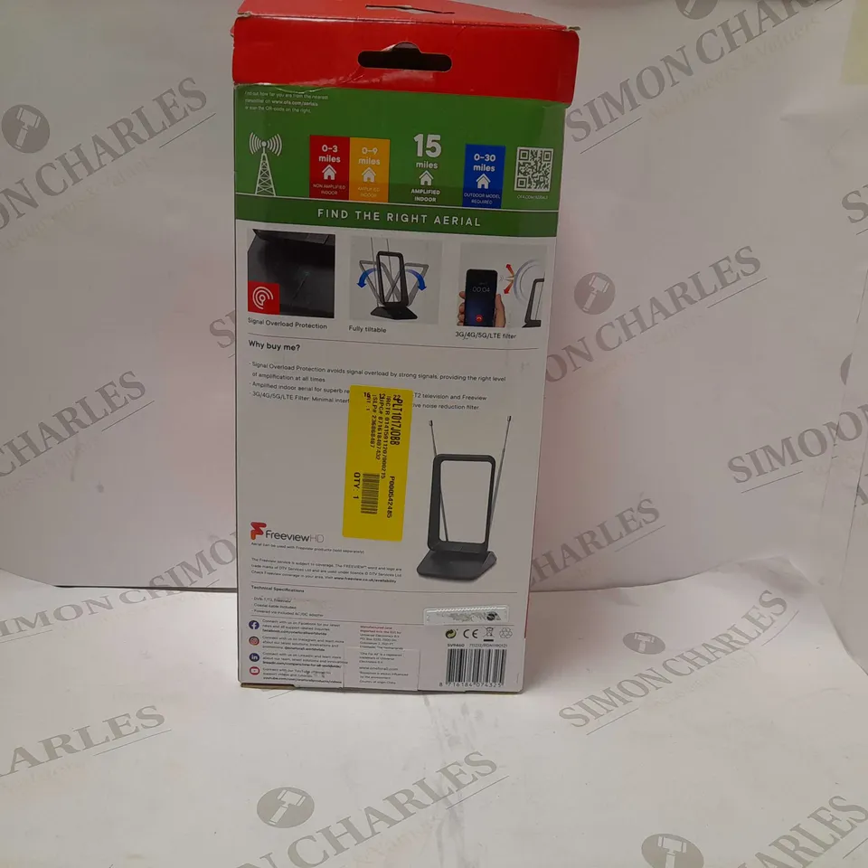 ONE FOR ALL SV9460 AMPLIFIED INDOOR AERIAL