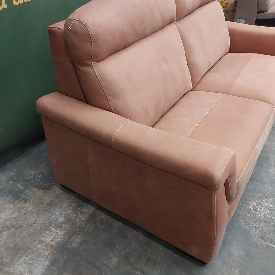 QUALITY DESIGNER ITALIAN MADE GARDA LEATHER 3 SEATER SOFA & ARMCHAIR 