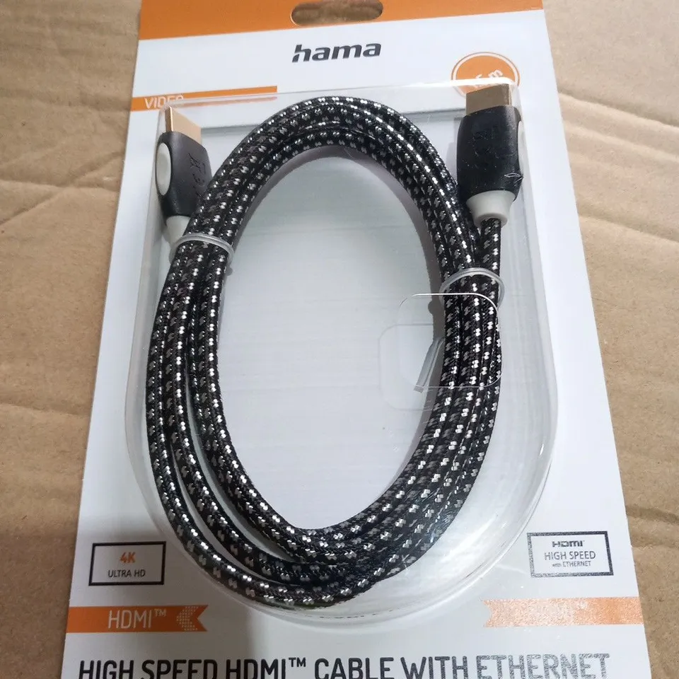 LARGE PALLET OF HAMA HIGH SPEED HDMI CABLE WITH ETHERNET