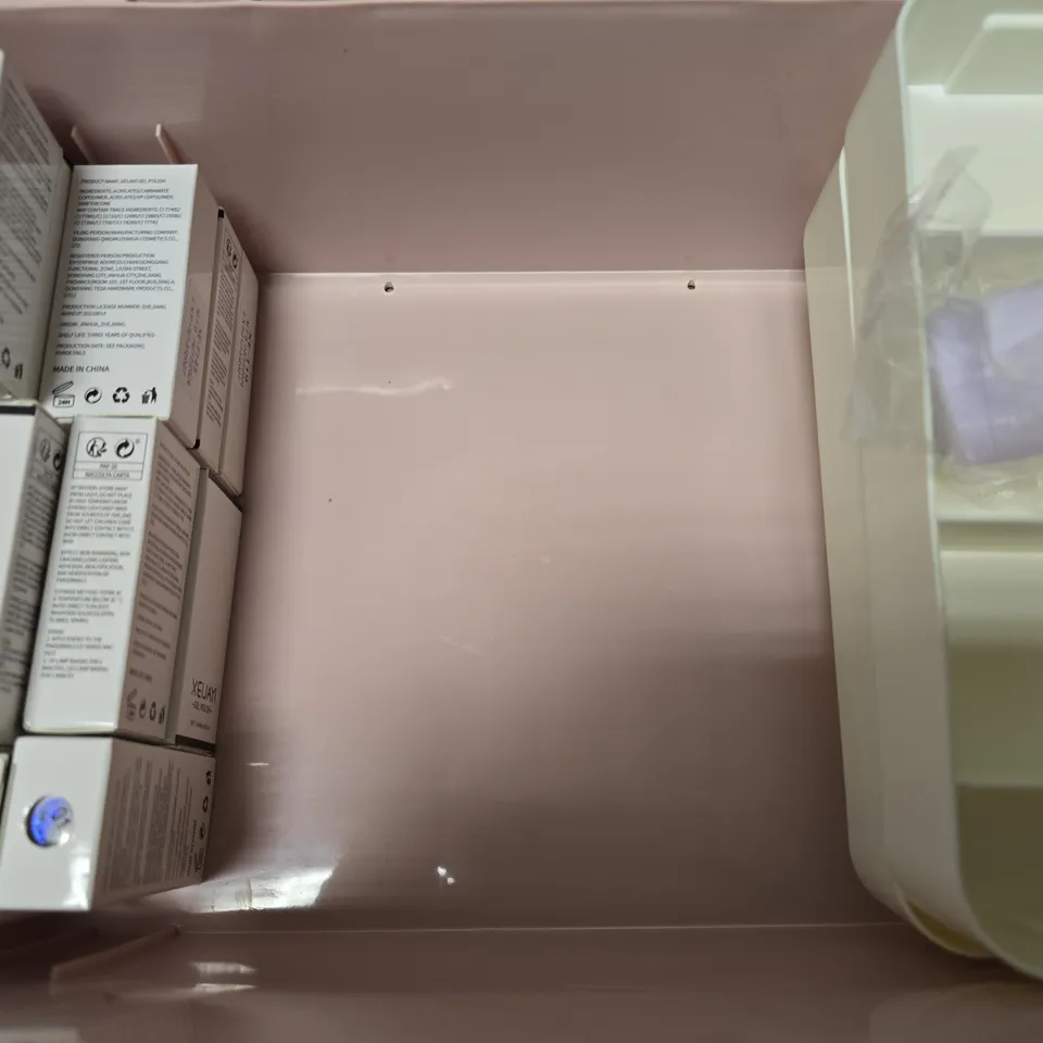 BOXED PIXIE PINK NAIL GEL KIT 
