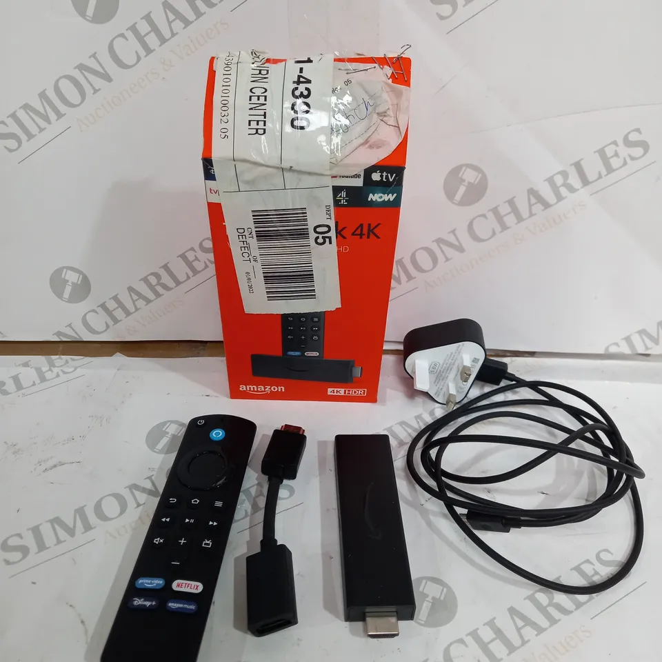 AMAZON FIRE TV STICK 4K BLACK 