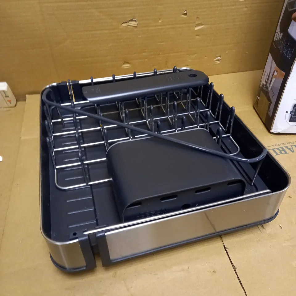 JOSEPH JOSEPH EXTEND STEEL EXPANDABLE DISH RACK - GREY/STEEL