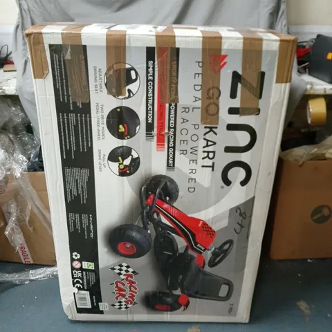 BOXED ZINC GO CART
