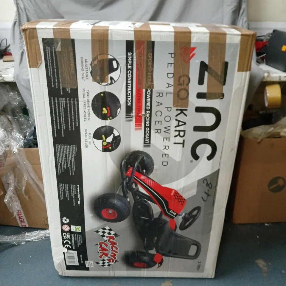 BOXED ZINC GO CART
