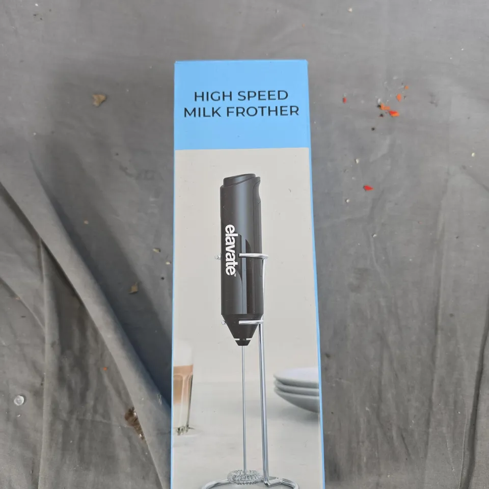 HIGH SPEED MILK FROTHER WITH STAND – BATTERY OPERATED (BOXED)