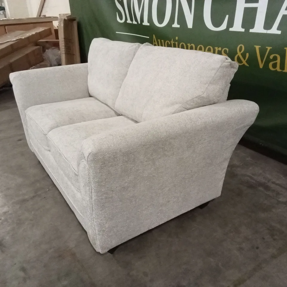 DURY CHUNKY WEAVE 2 SEATER STANDARD BACK SOFA - NATURAL RRP £599