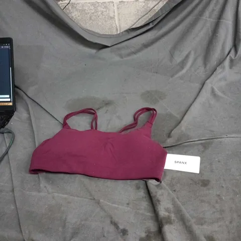 SPANX PLUM BERRY SPORTS BRA – WOMEN SIZE SMALL